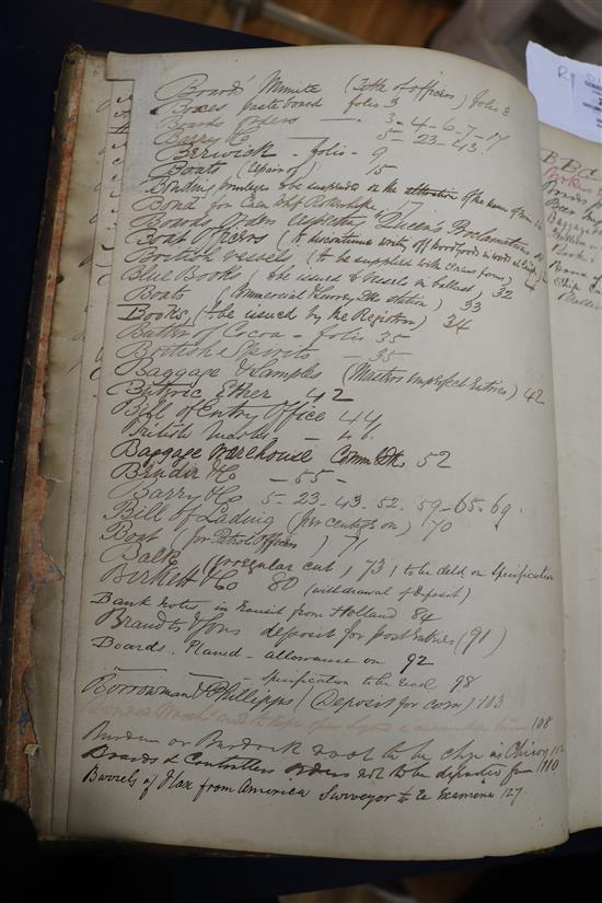 A 19th century commercial documentation book